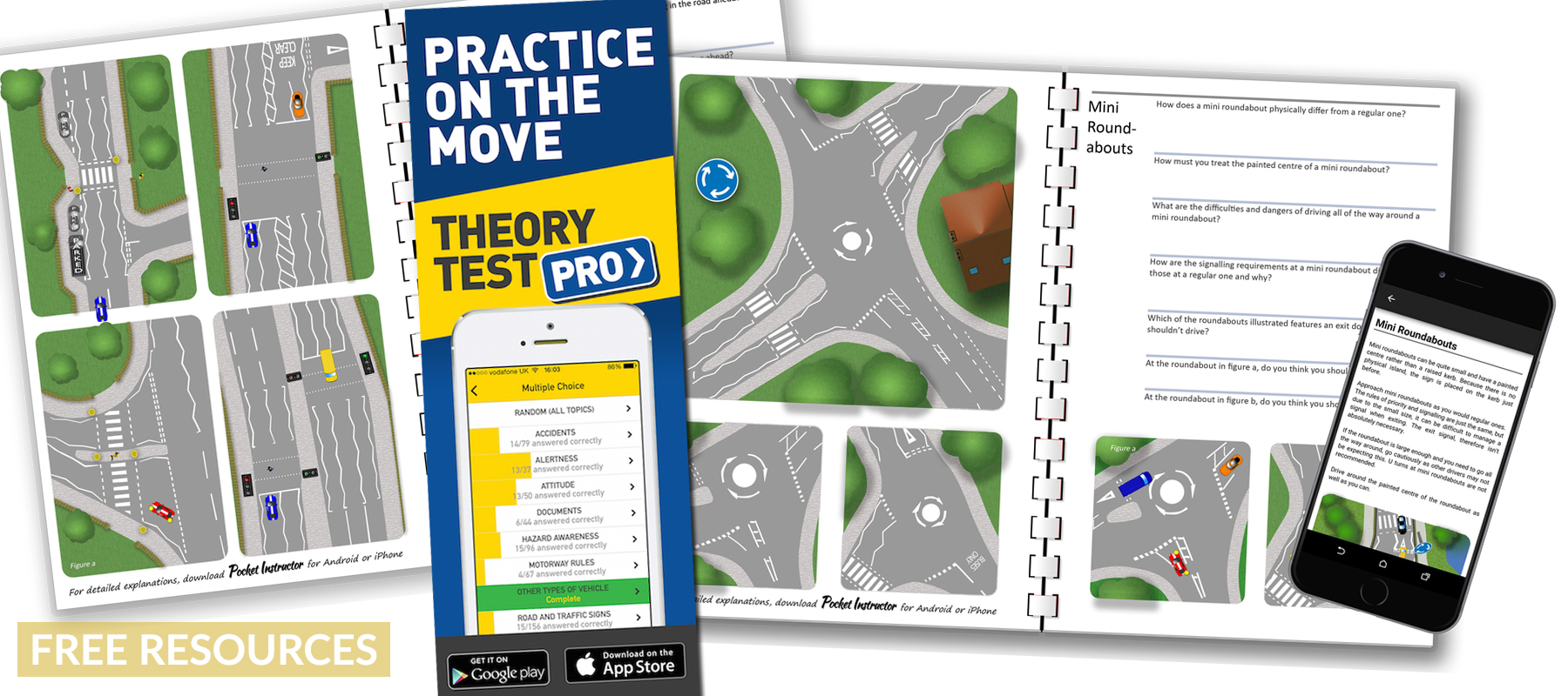 Free resources to help you with your driving lessons App